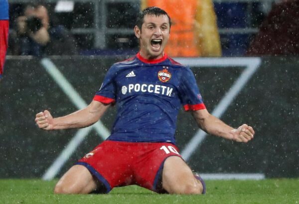 Дзагоев ЦСКА