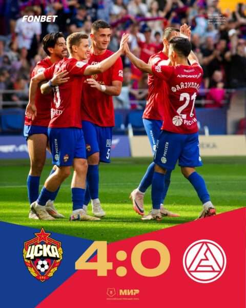 ЦСКА - Акрон - 4:0