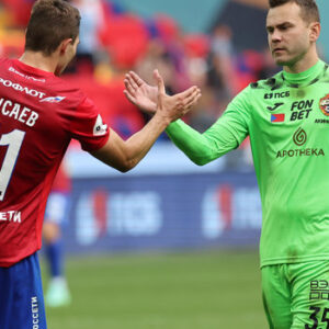 Мусаев и Акинфеев ЦСКА