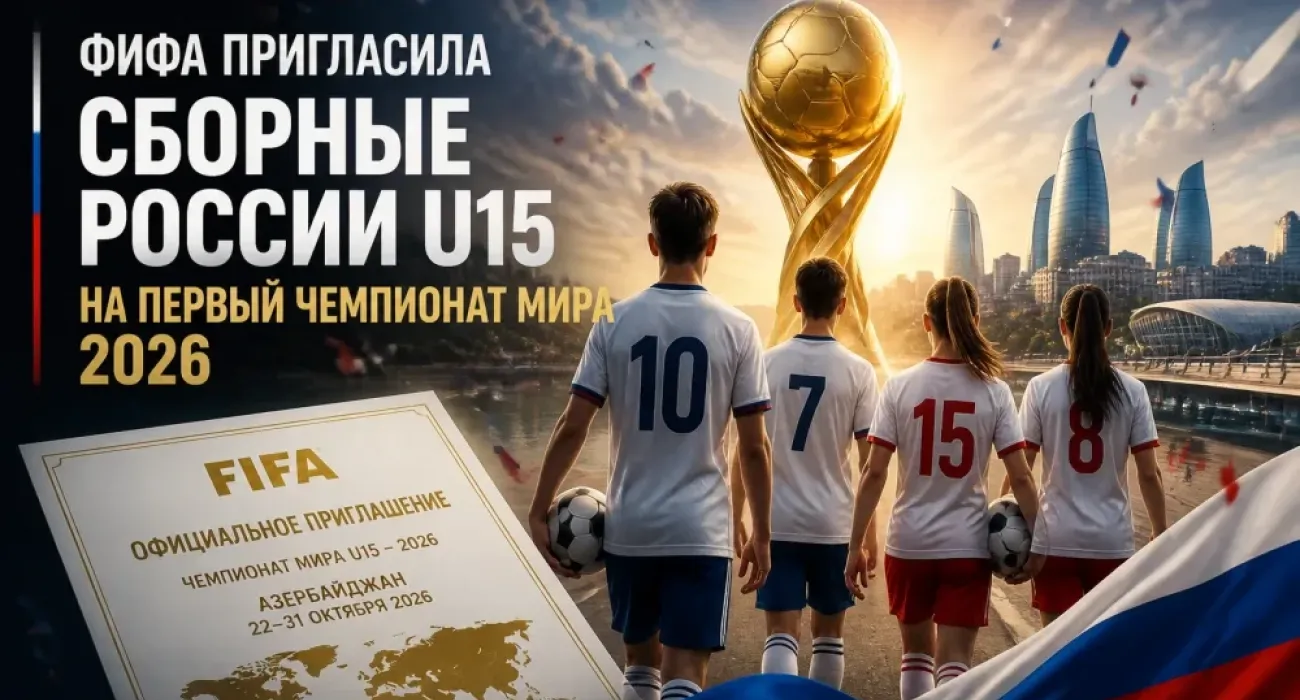 Россия сыграет на чемпионате мира U15 в Азербайджане